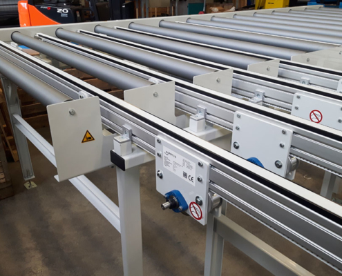 Timing belt conveyor