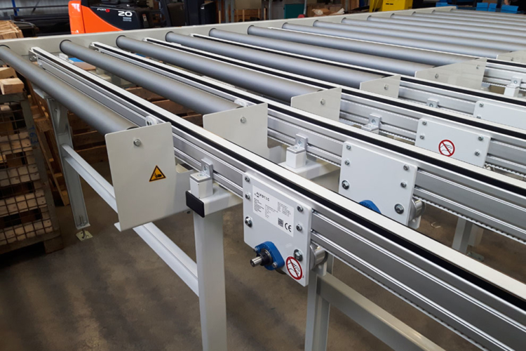 Timing belt conveyor