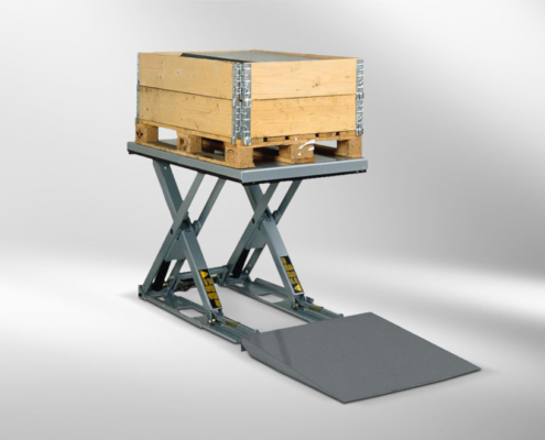 flatform lift table transported box