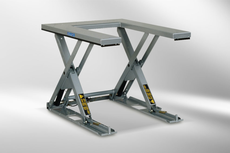 u shape lifting table