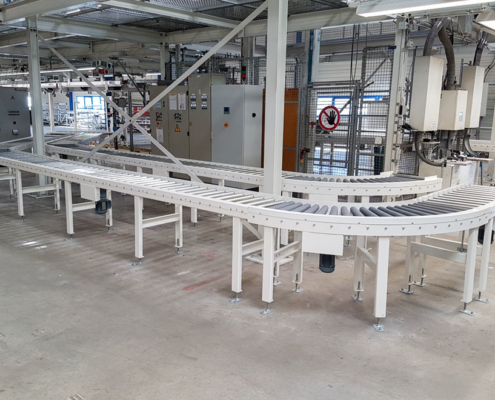 Roller conveyor