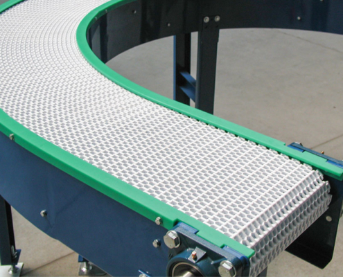 apron conveyor curve