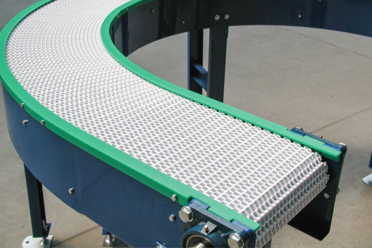 apron conveyor curve