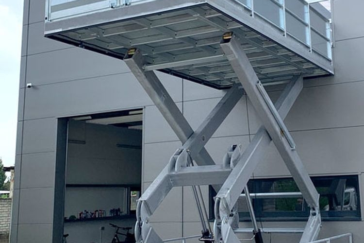 kfz doppelschere außenbereich