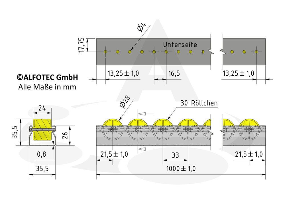 28mm Durchmesser Pp Roller Track Flow Mit Kunststoff Rädern - Buy Roller Track F 28mm Durchmesser Pp Roller Track Flow Mit Kunststoff Rädern - Buy Roller Track F